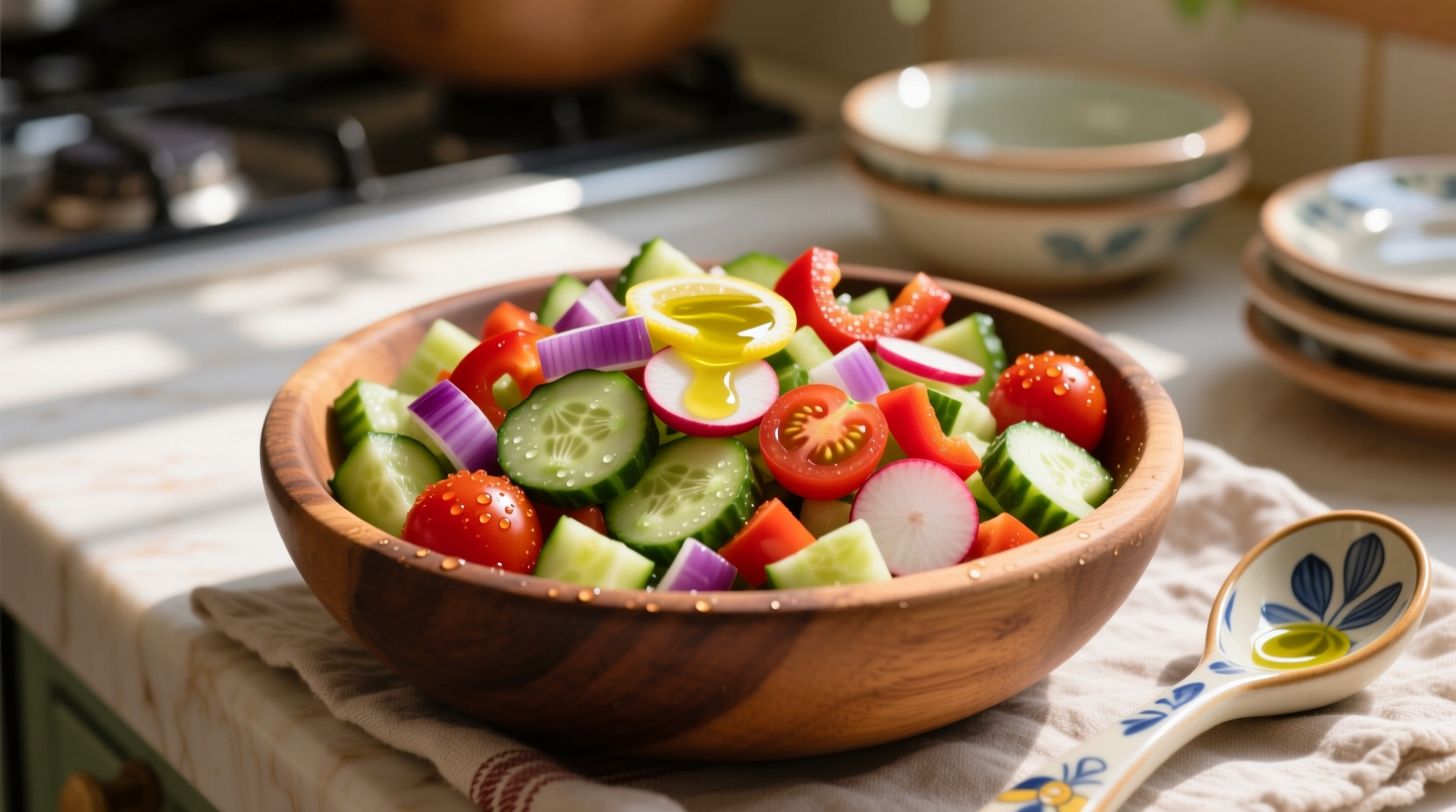 alexiss chopped vegetable salad