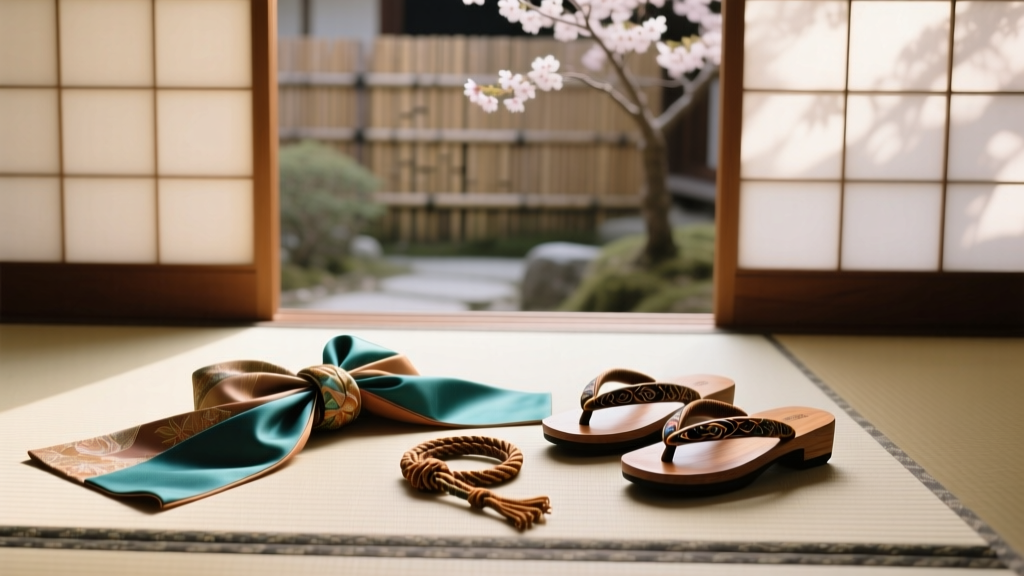 Essential Guide to Kimono Accessories: Obi, Zori, and More