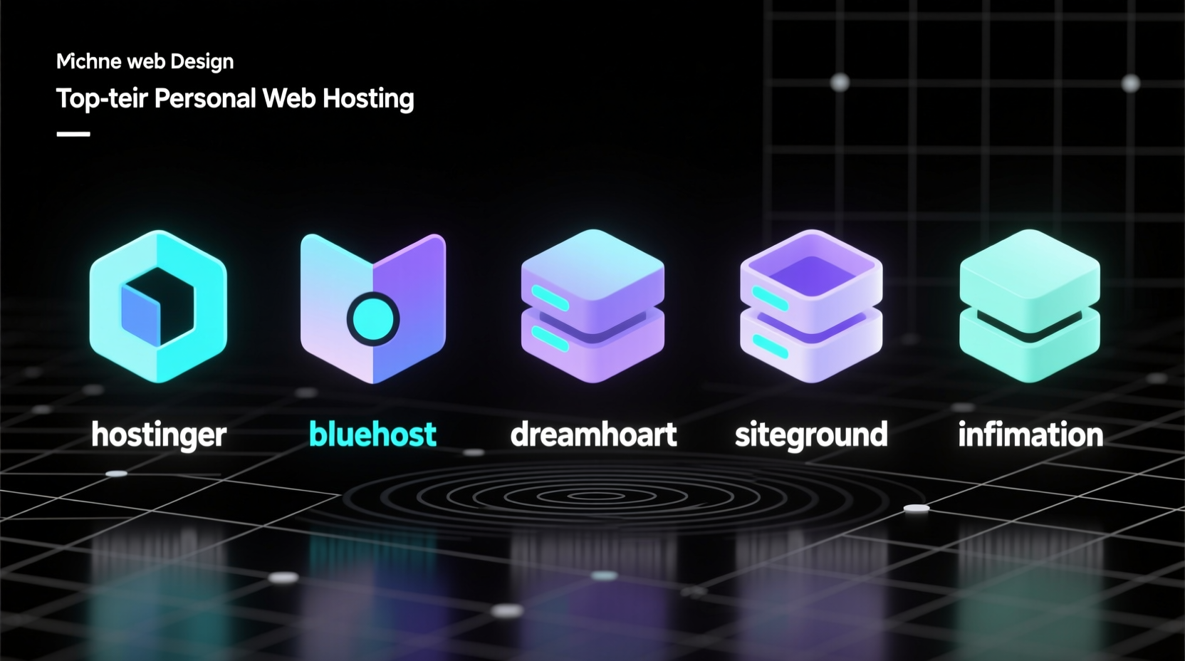 five best personal web hosts