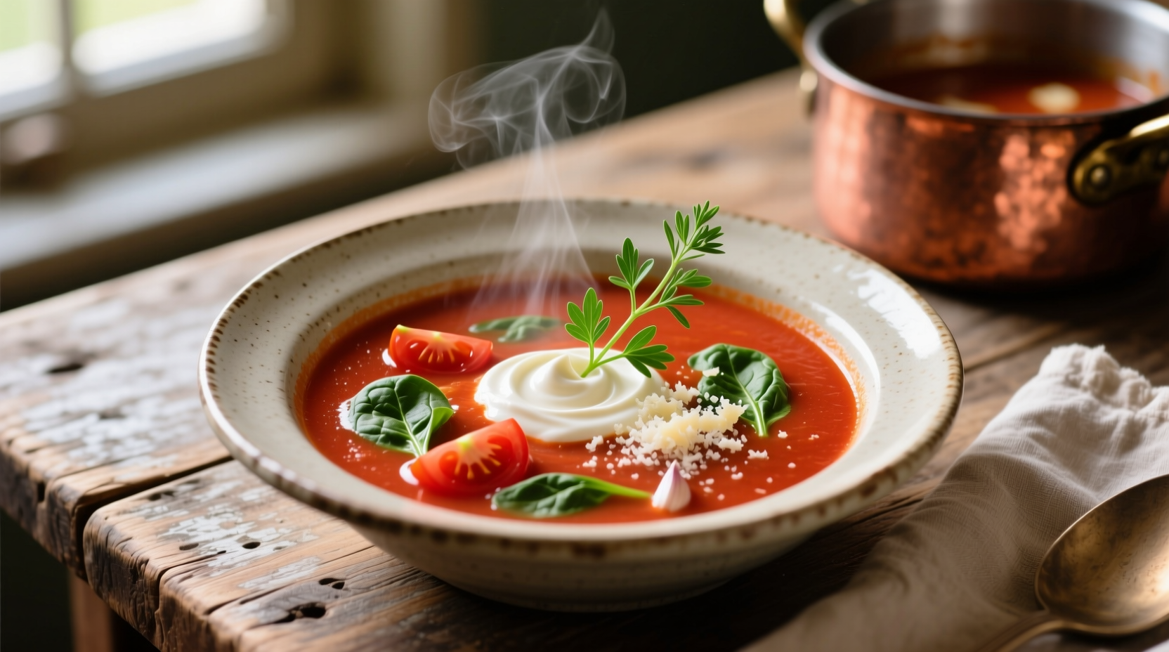 Perfect Tomato Florentine Soup Recipe in 35 Minutes