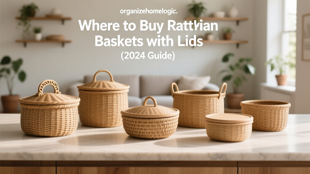 Where to Buy Rattan Baskets with Lids (2024 Guide)
