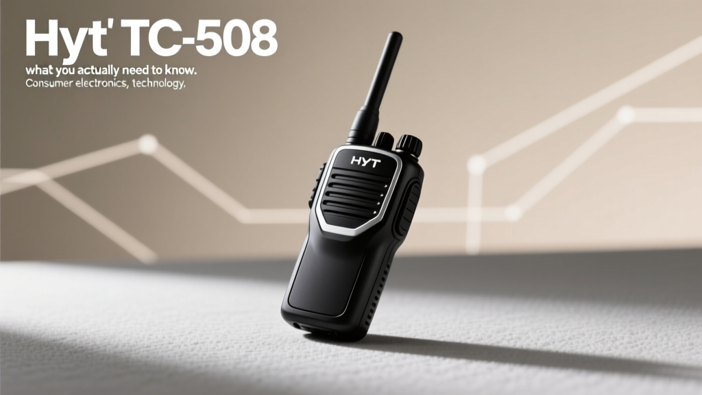 HYT TC-508 Walkie Talkie: Real-World Performance & Specs