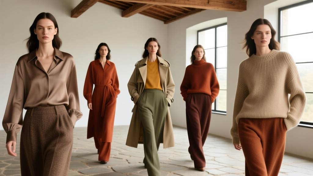 Earth Tone Color Trends for Autumn Fashion 2024