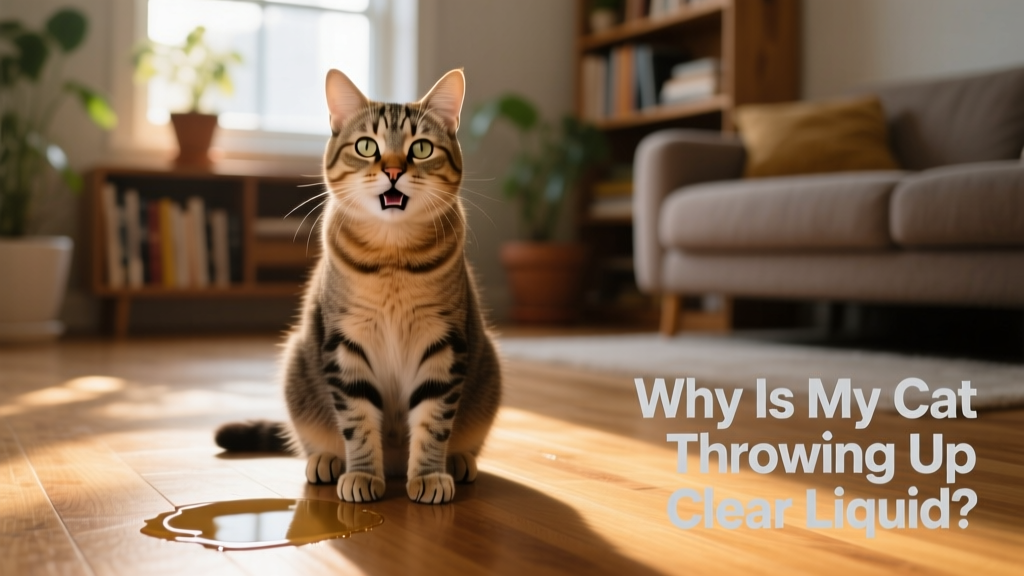 Why Is My Cat Throwing Up Clear Liquid?