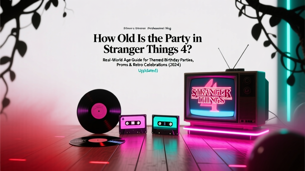 How Old Is the Party in Stranger Things 4? (2026)