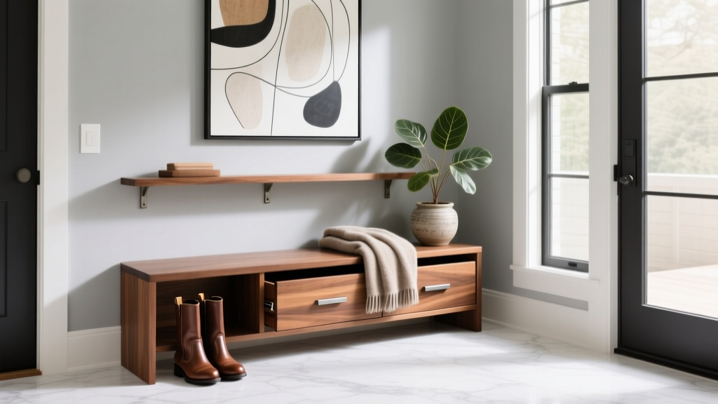 Best Custom Entryway Bench with Storage