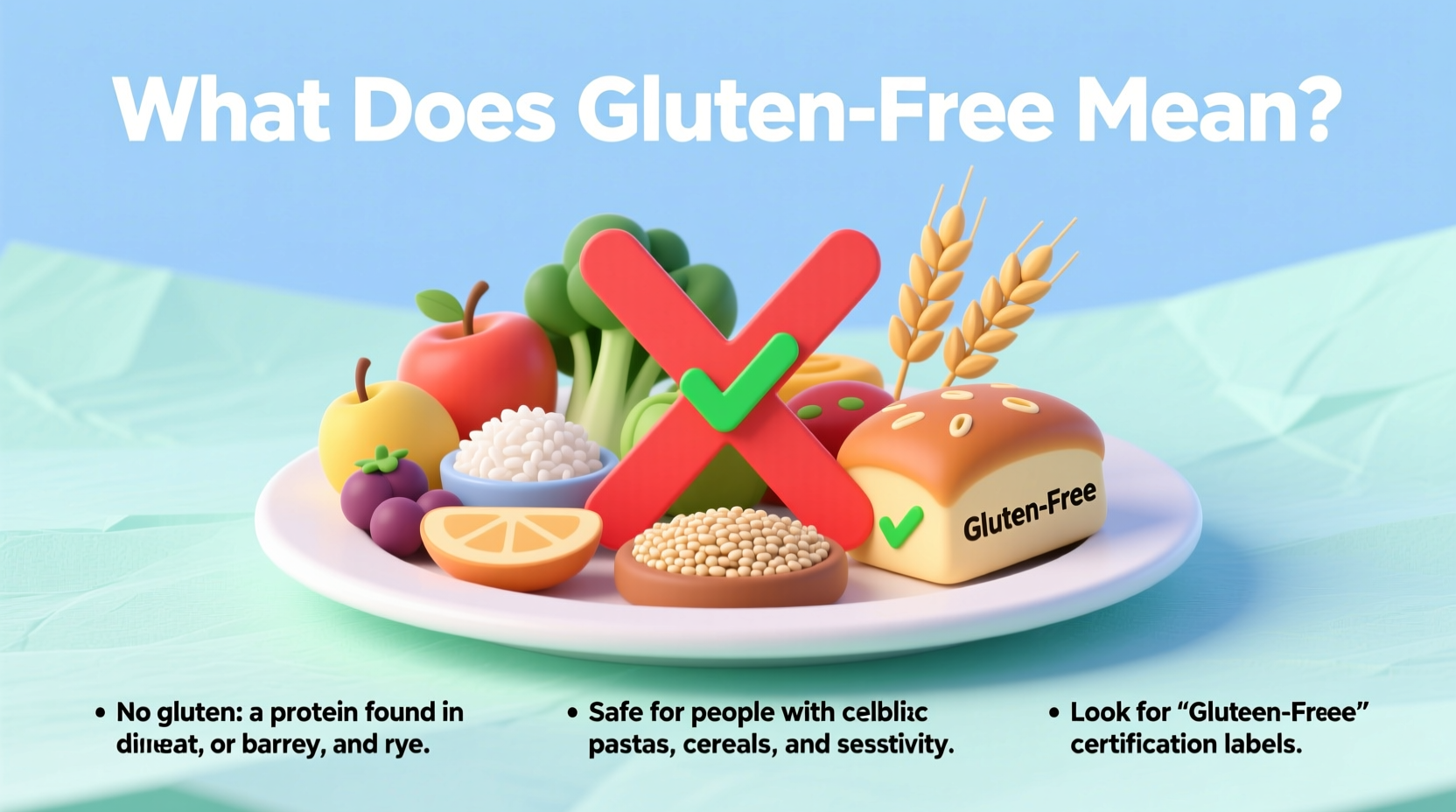 what does gluten free mean in food