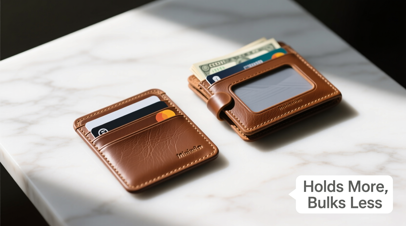 minimalist wallet vs bifold for men which actually holds more without bulking