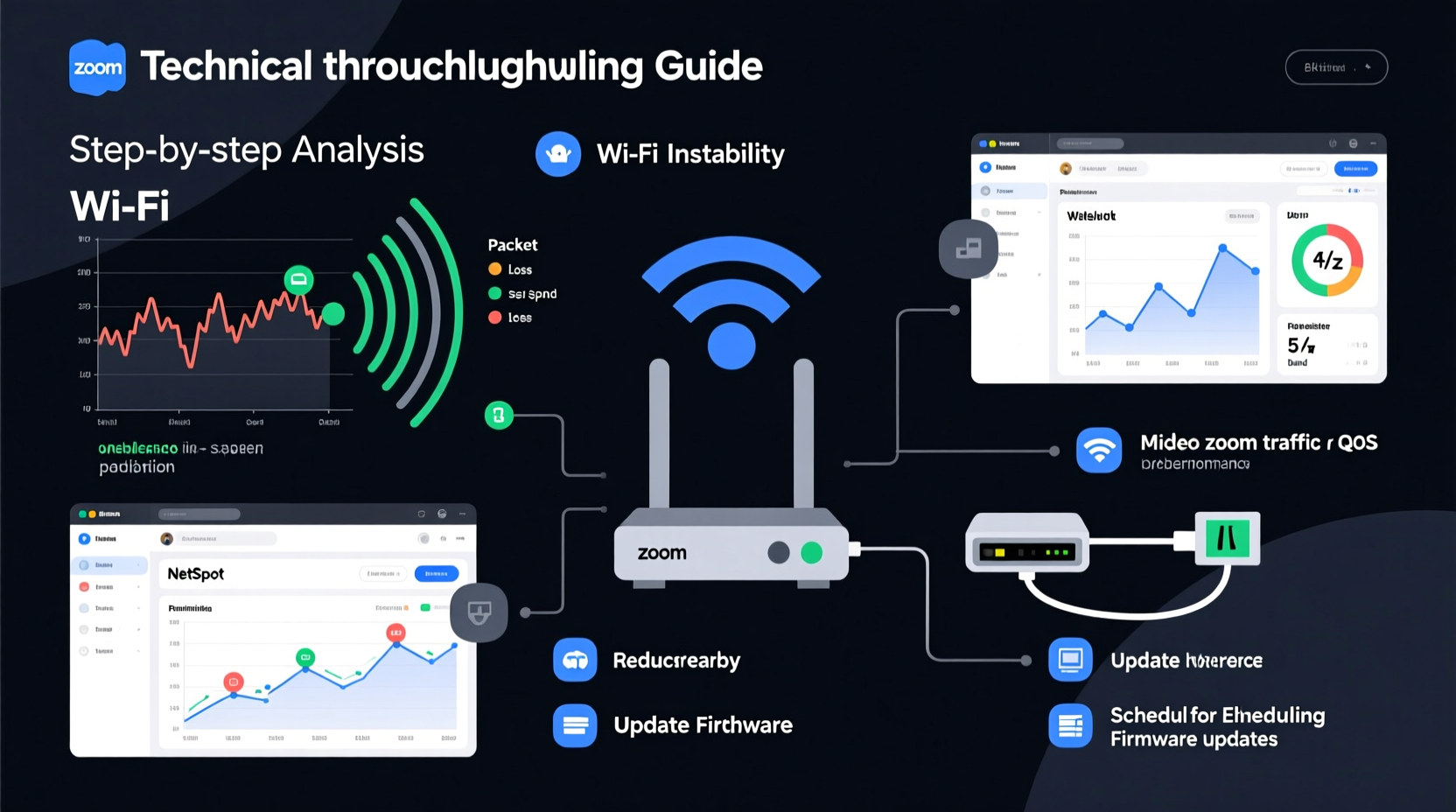 why does my wifi drop only when i use zoom and how to stabilize it