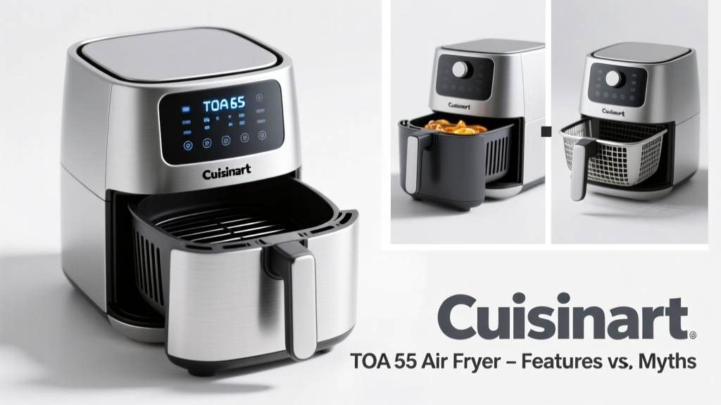 Cuisinart TOA 65 Air Fryer Features: Truths & Myths