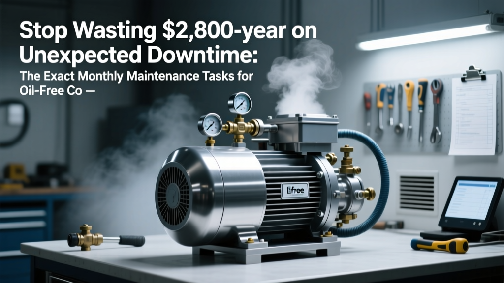 Oil-Free Compressor Monthly Maintenance Checklist