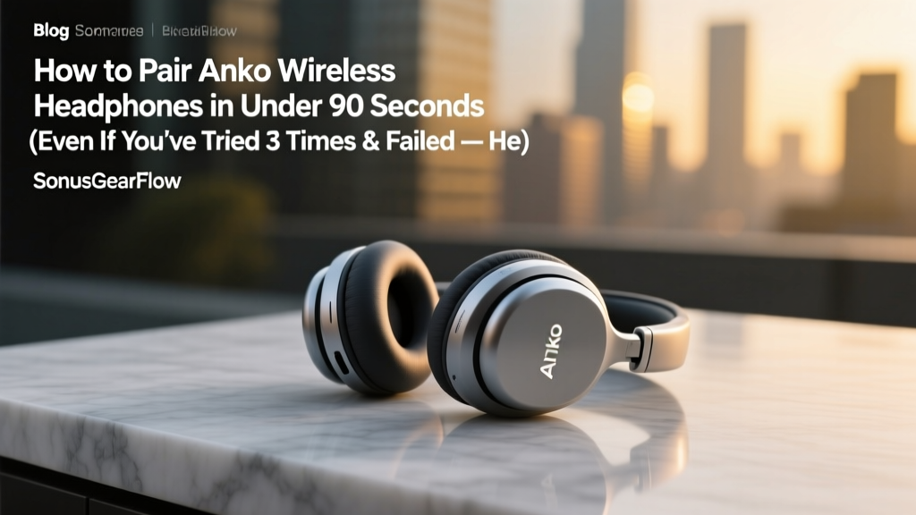 Anko Wireless Headphones Pairing Guide (2026)