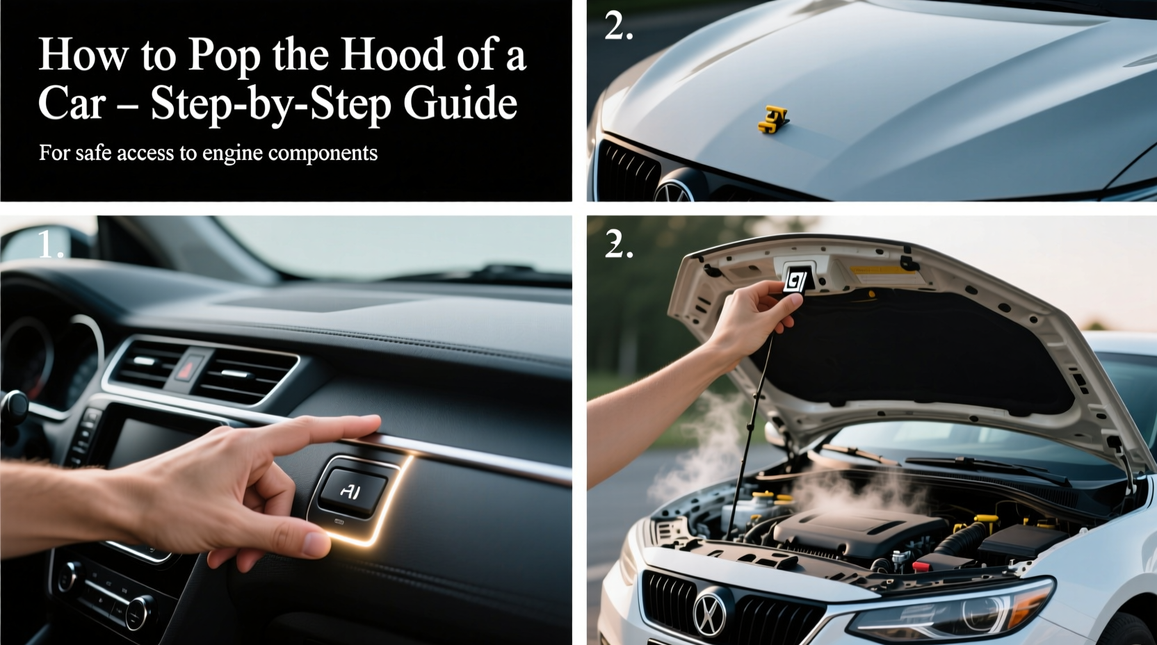 how to pop the hood of a car