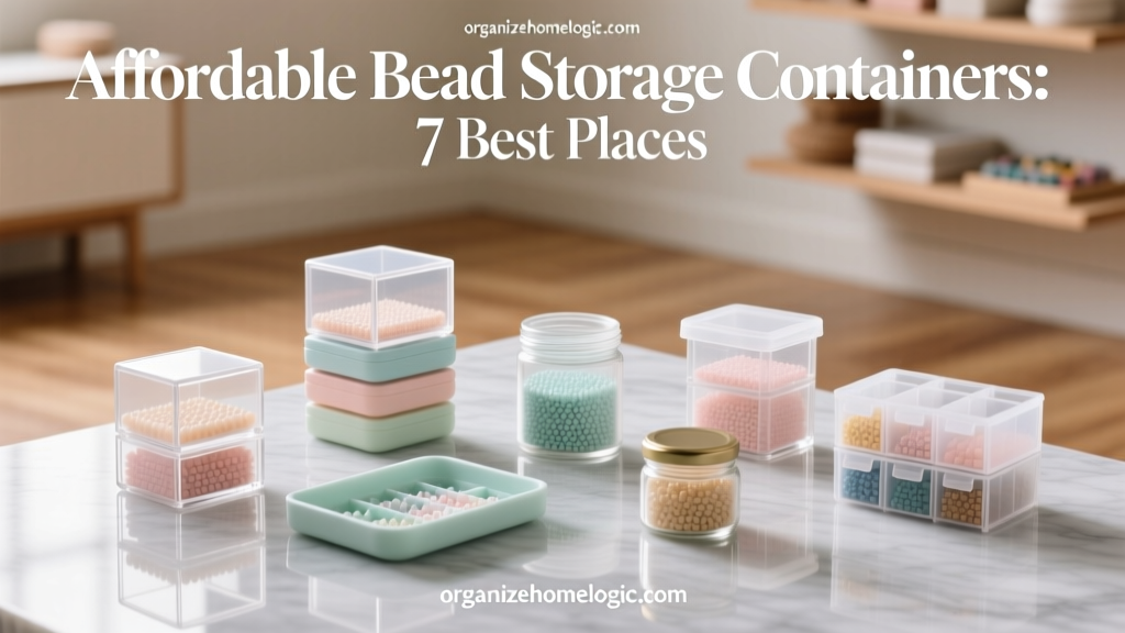 Affordable Bead Storage Containers: 7 Best Places