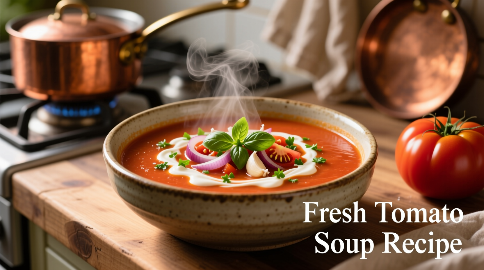 Fresh Tomato Soup Recipe: Simple 6-Ingredient Method