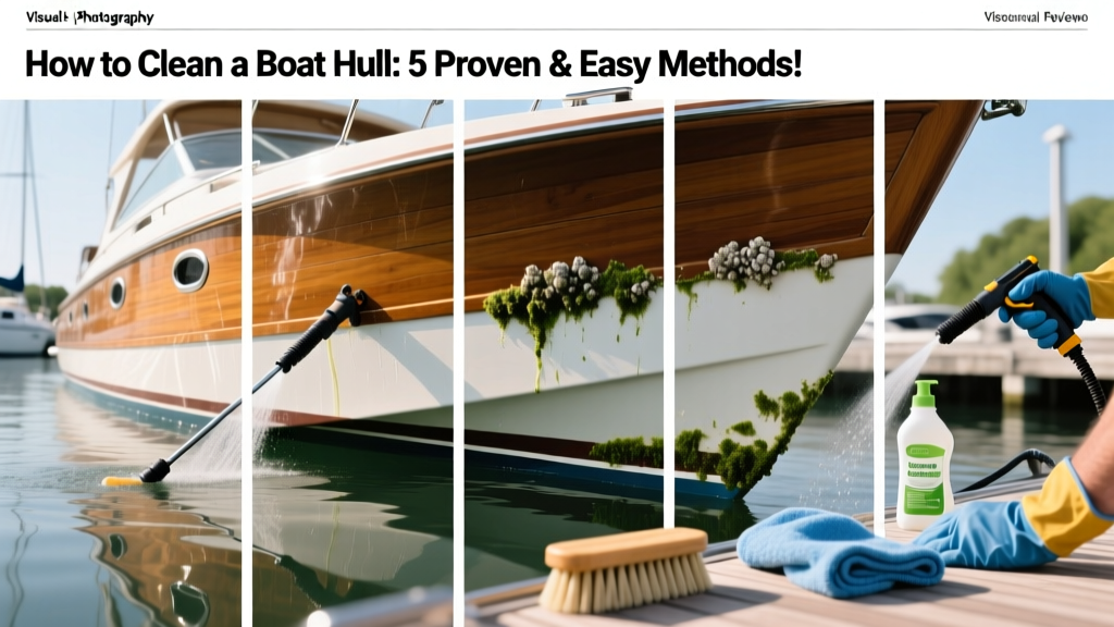 How to Clean a Boat Hull: 5 Proven & Easy Methods!