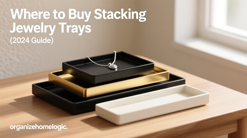 Where to Buy Stacking Jewelry Trays (2024 Guide)