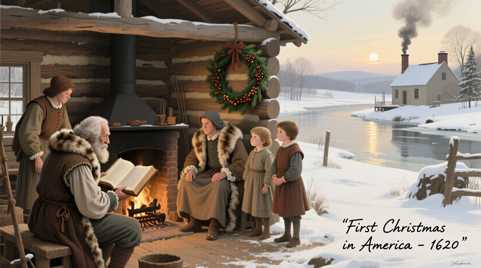 when was christmas first celebrated in america