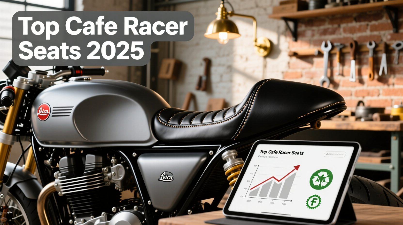 best selling cafe racer seat