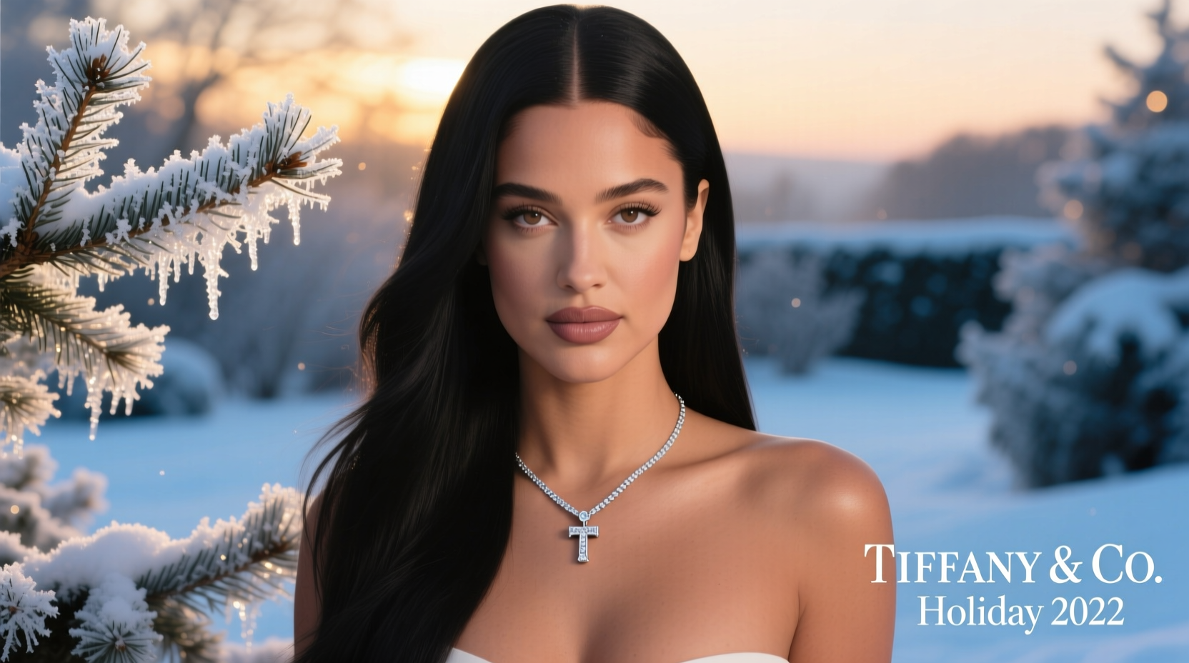 tiffany co 2022 holiday campaign starring hailey bieber 8