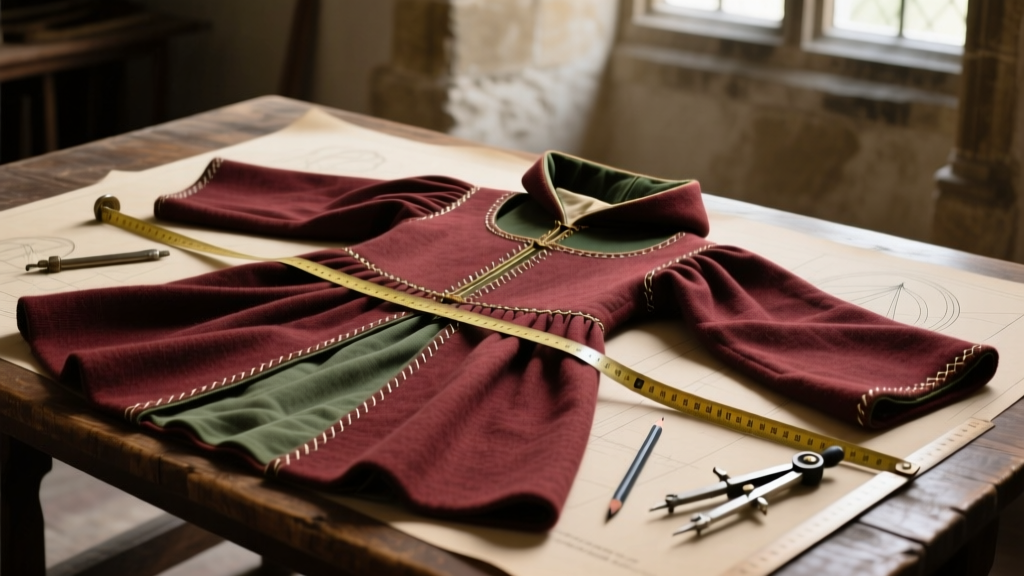 2026 Guide to Drafting a 15th-Century Burgundian Houppelande