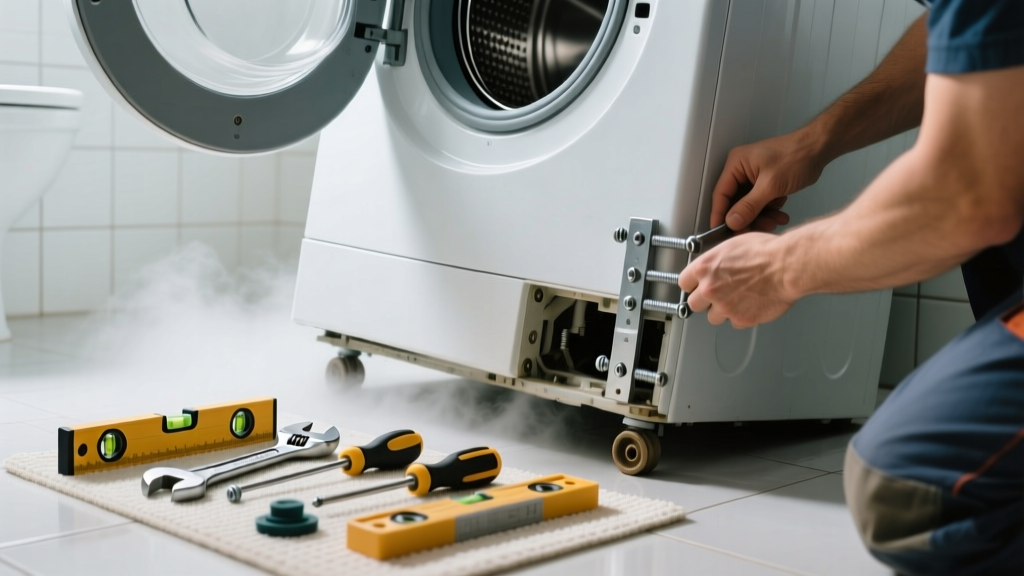 Fix Excessive Washer Vibration in Bathroom