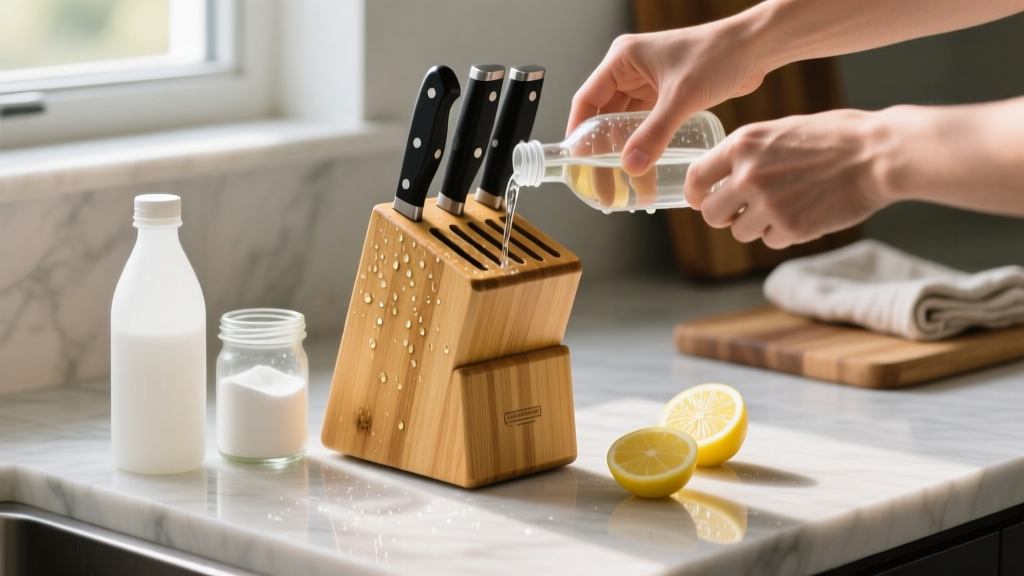 Tested: How to Clean Knife Block Without Bleach Fast