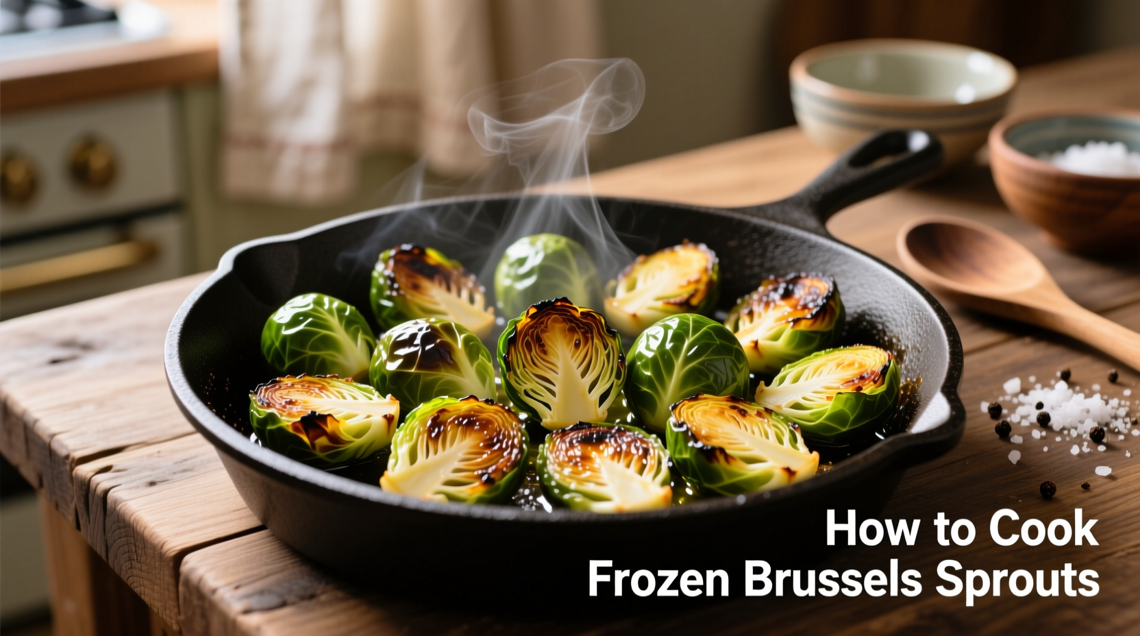 how to cook frozen brussel sprouts