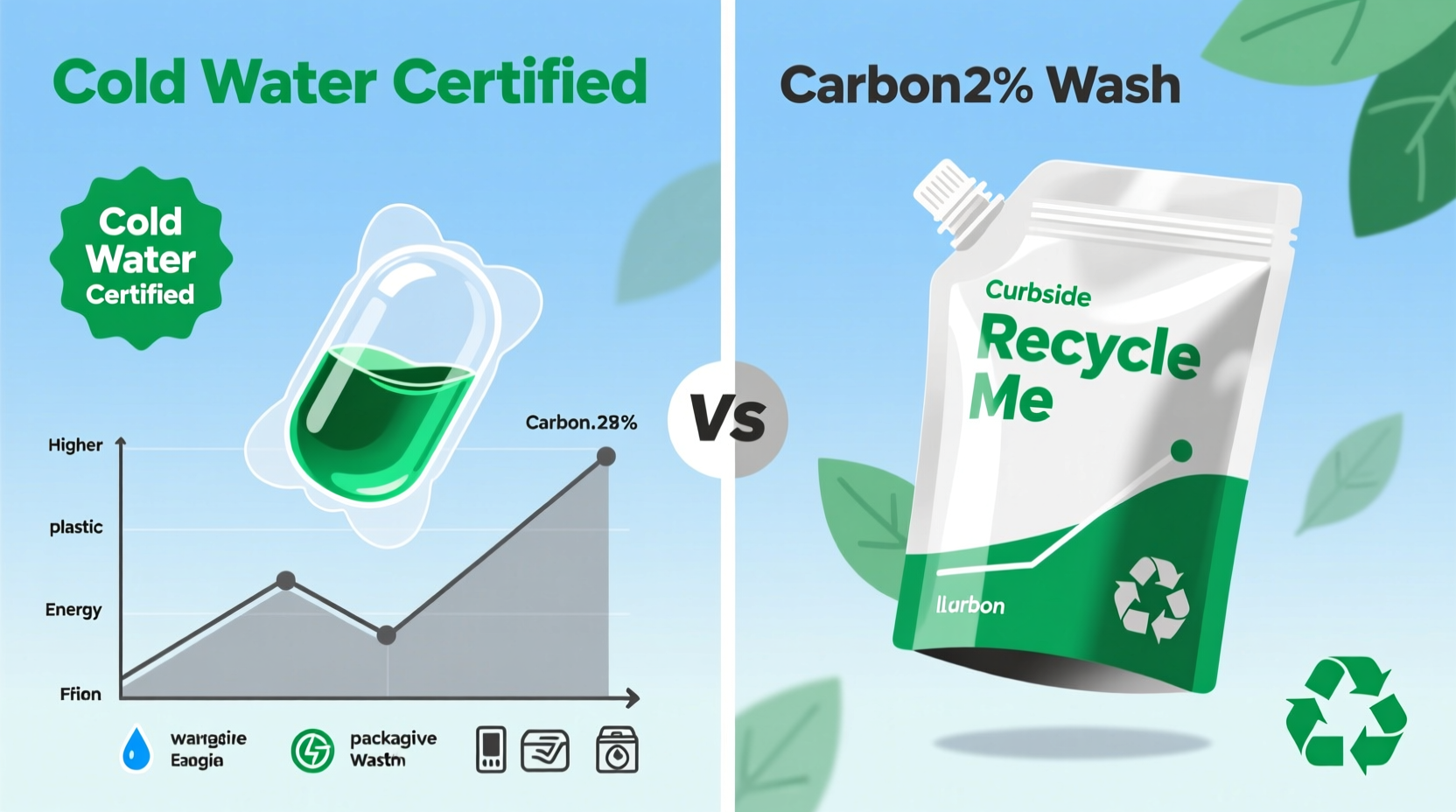 eco laundry detergent pods vs refill pouches