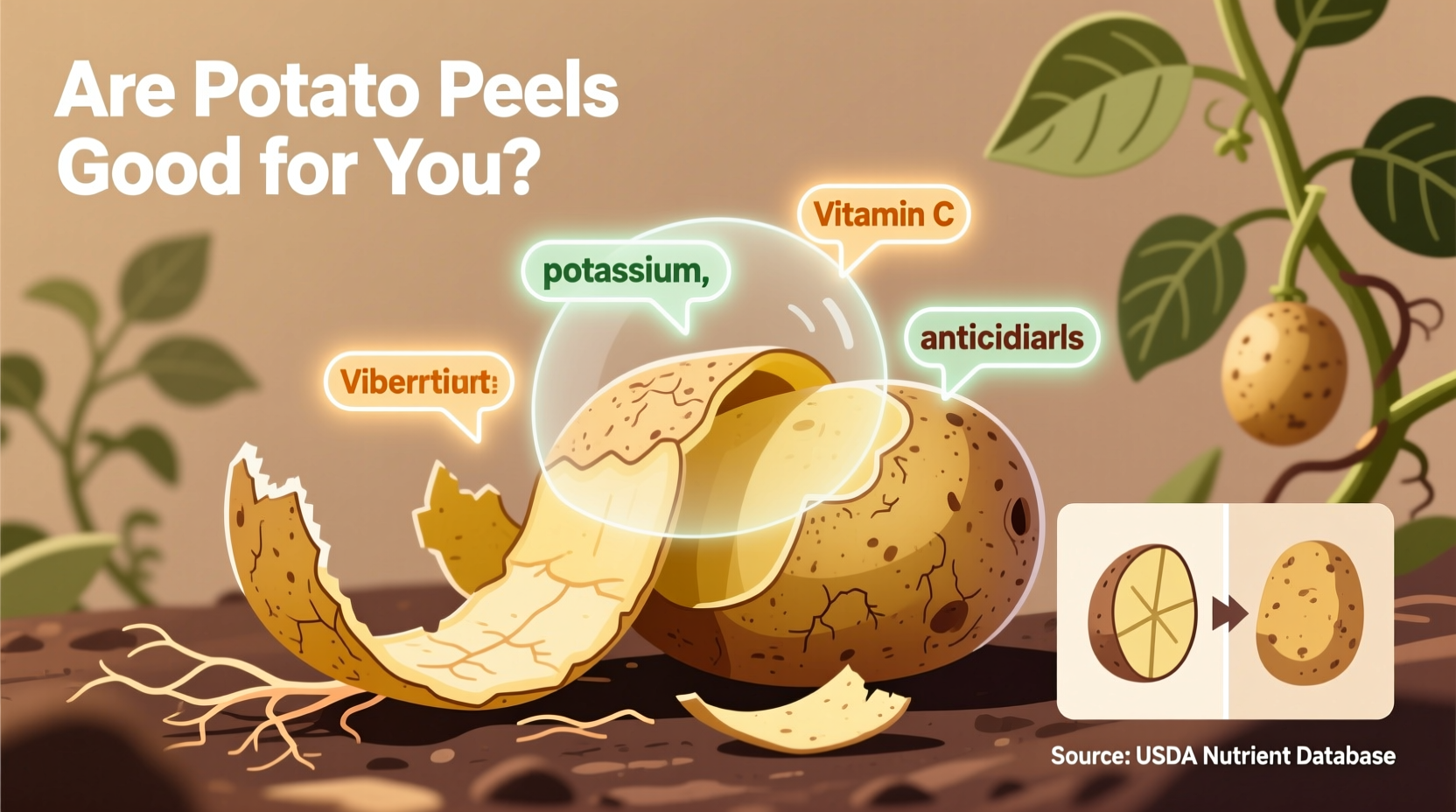 Are Potato Peels Good for You? Science-Backed Benefits & Risks