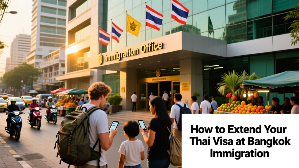 How To Extend Your Thai Visa At Bangkok Immigration: A Step-by-Step Field Guide for Travelers