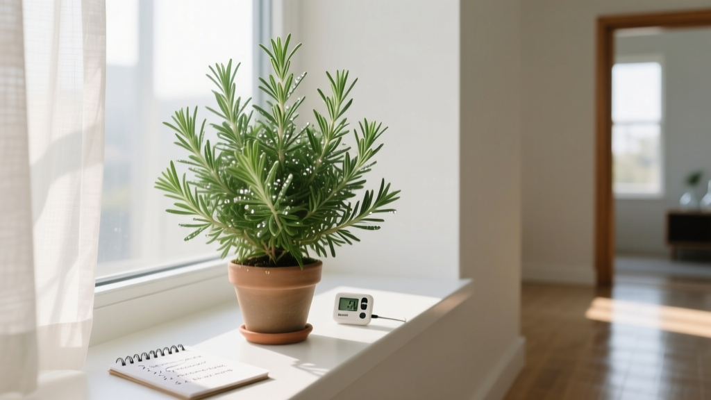 How to Revive Rosemary Indoors in Bright Light