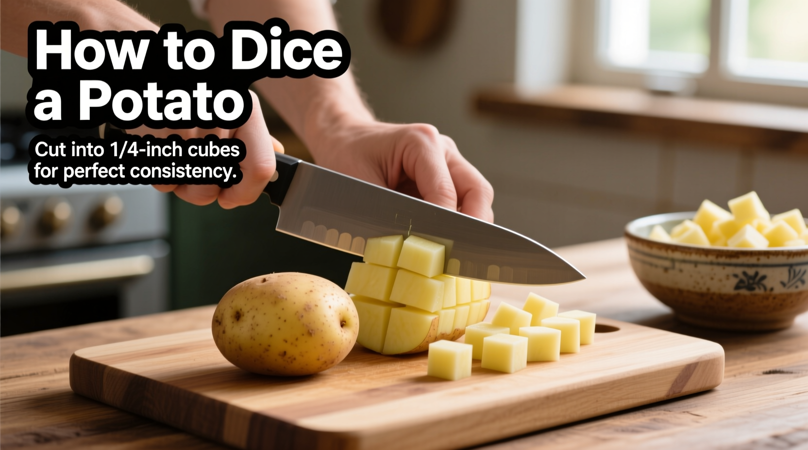 How to Properly Dice a Potato: 7-Step Technique Guide