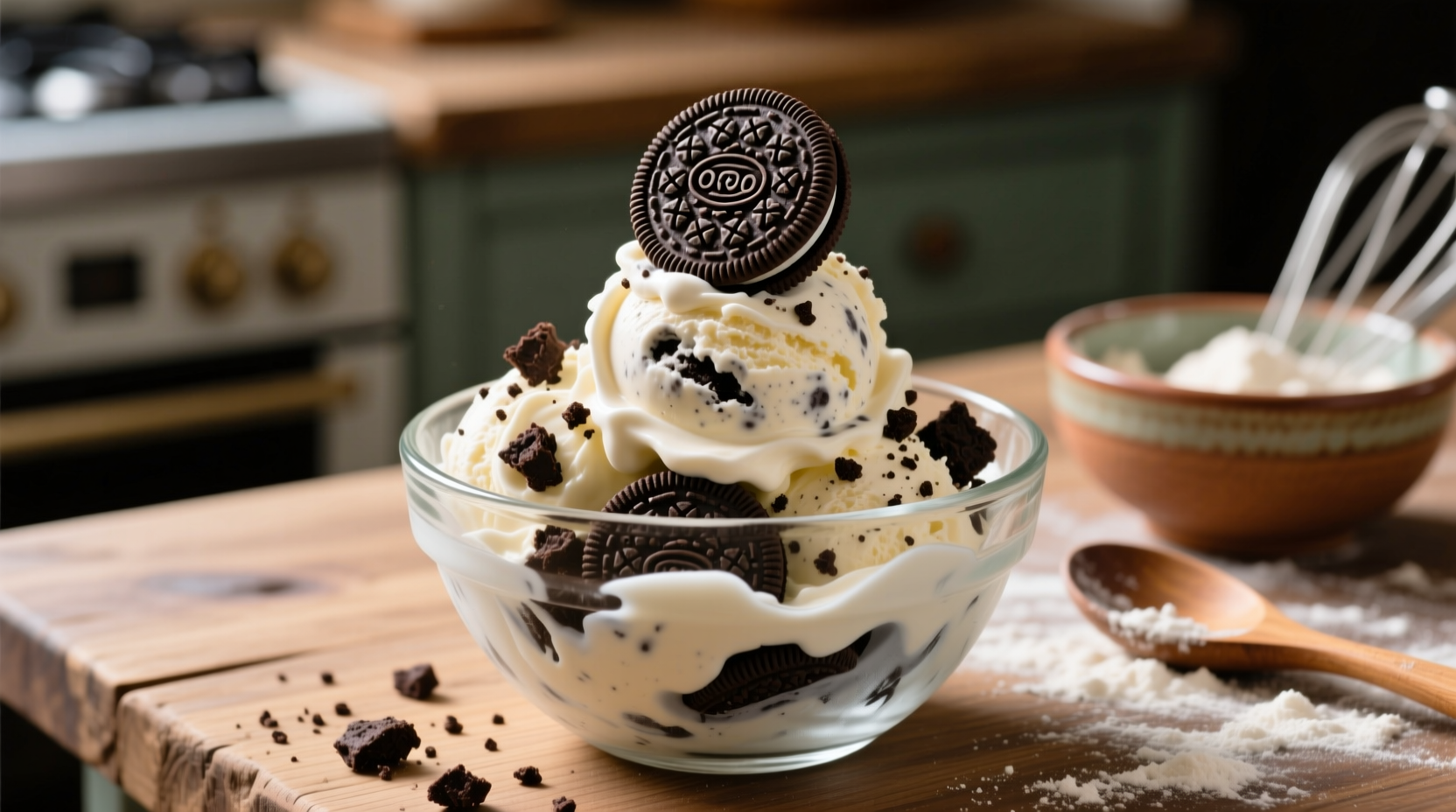 homemade oreo ice cream recipe