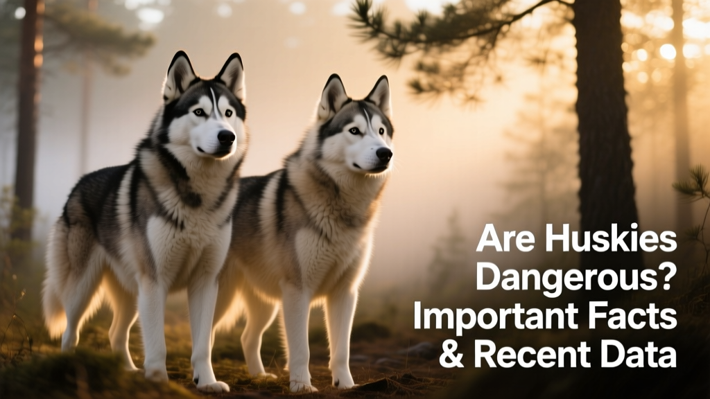 Are Huskies Dangerous? Important Facts & Recent Data