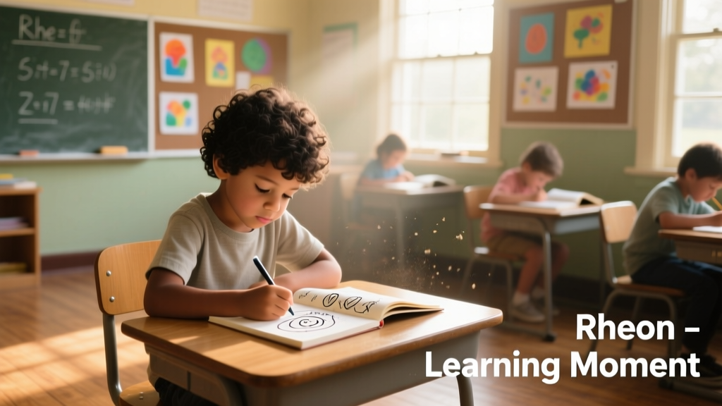 Rheon: A Developmentally Grounded Approach to Early Childhood Motor Learning and Cognitive Integration