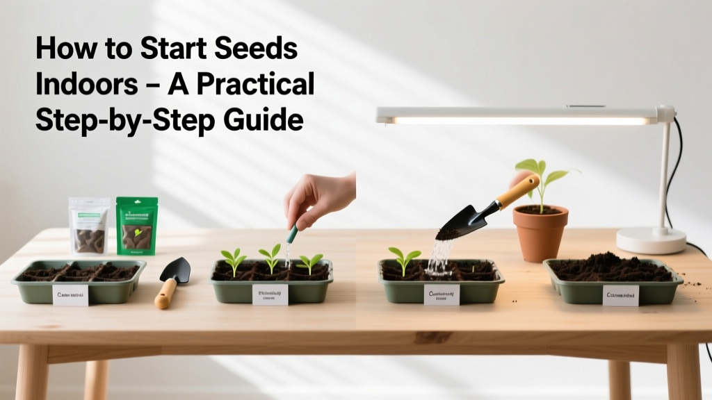 How to Start Seeds Indoors: A Practical Step-by-Step Guide