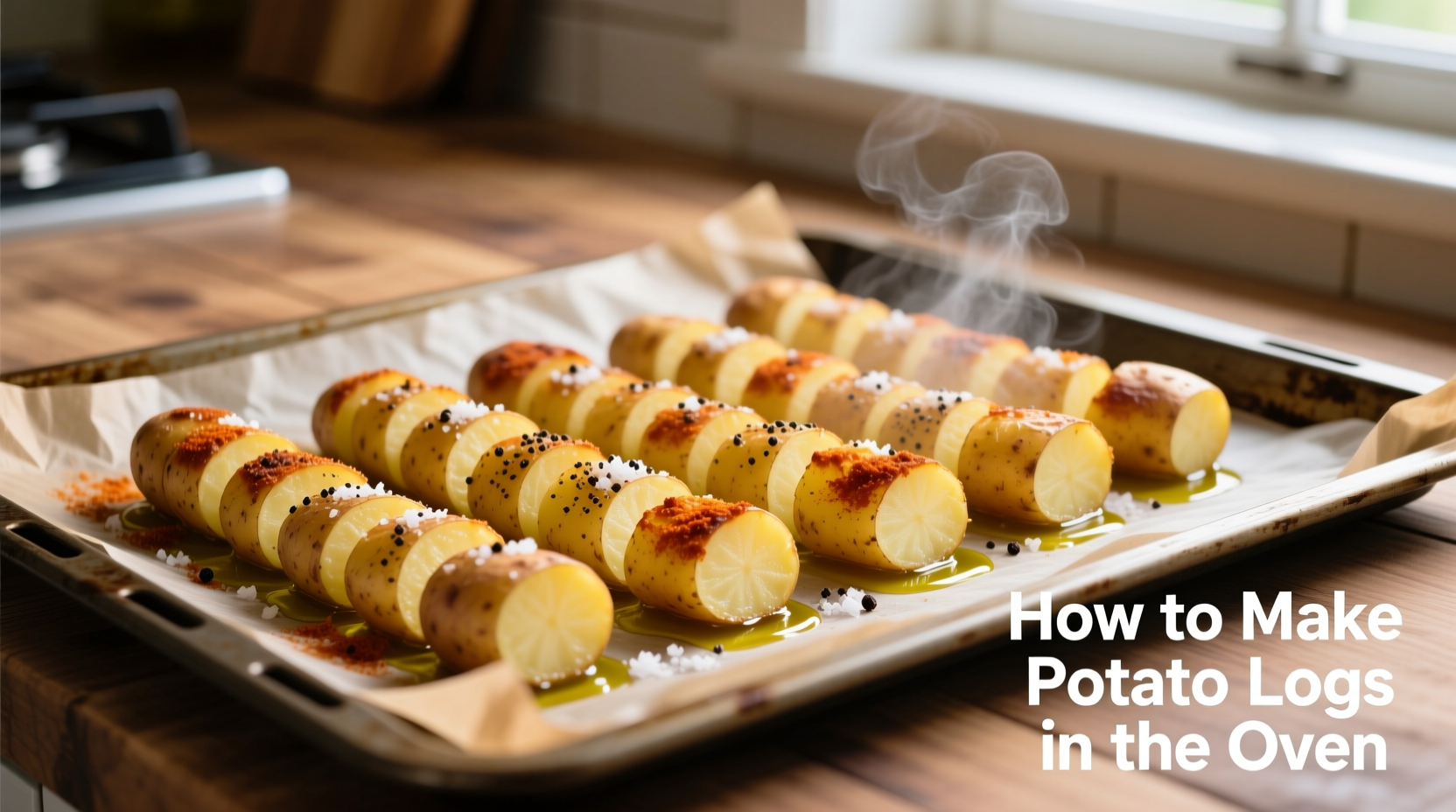 Perfect Oven-Baked Potato Logs: Crispy Recipe Guide