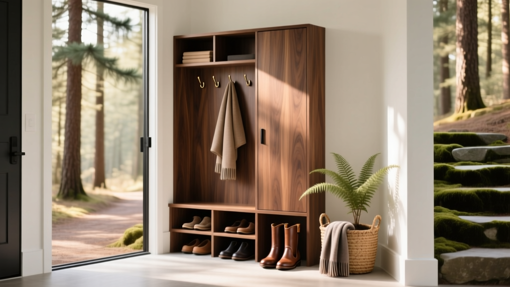 Woodland Entryway Storage: Smart, Stylish & Durable