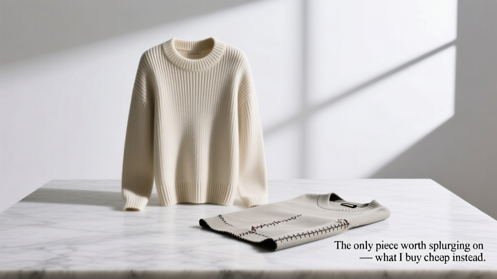 The Only Piece Of Apparel Worth Splurging On — And What I Buy Cheap Instead