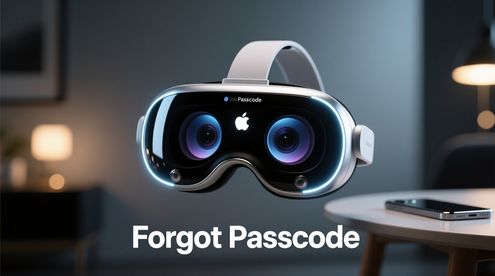 forgot passcode apple vision pro