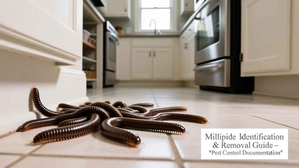 Millipedes in Kitchen: Identification and Removal Guide