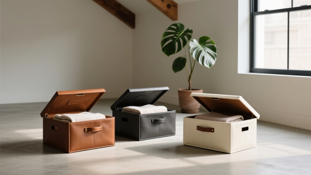 Best Leather Storage Bins for Organizing (2024 Guide)