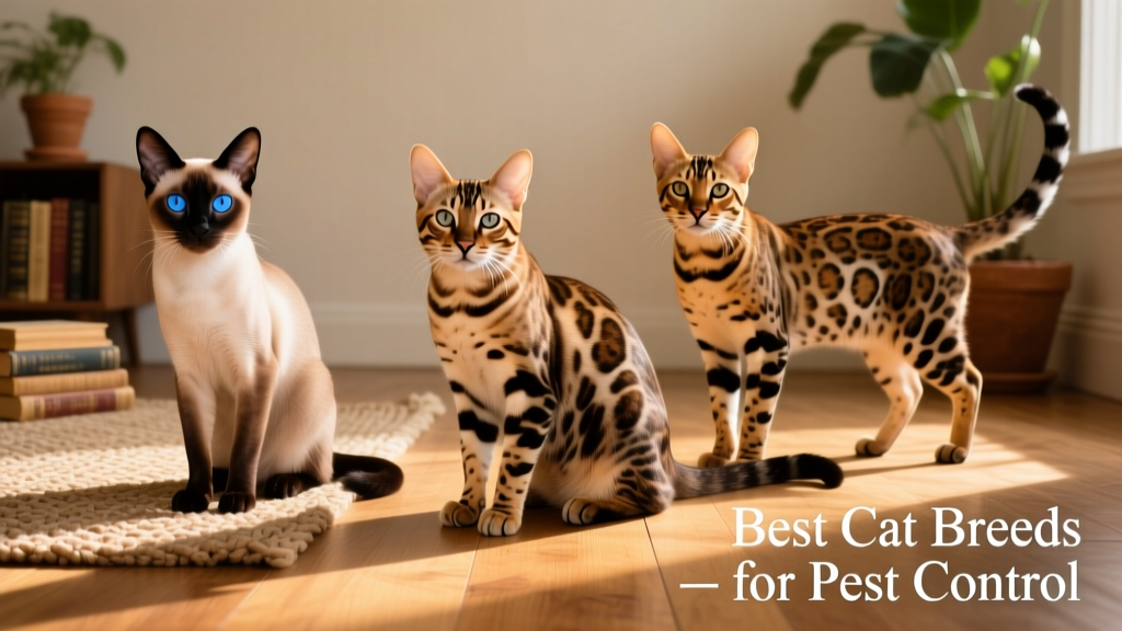Best Cat Breeds for Pest Control