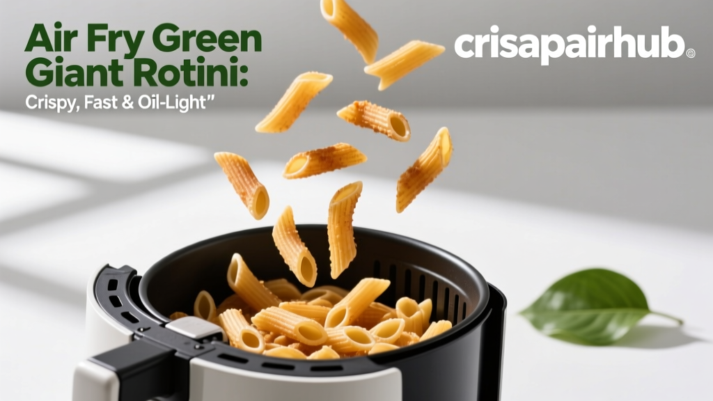 Air Fry Green Giant Rotini: Crispy, Fast & Oil-Light