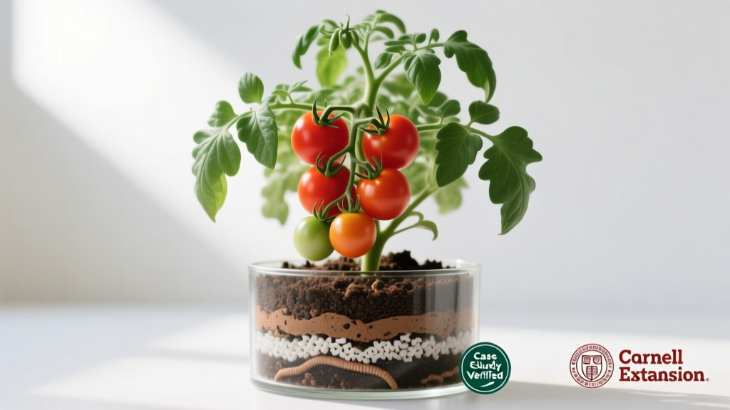 Tomato Plant Indoor Fruit: 4-Ingredient Living Soil (2026)