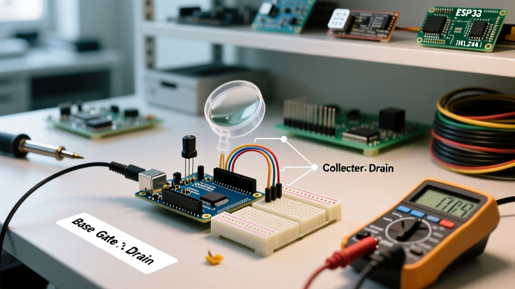 Transistor Arduino Compatibility: BJT vs Logic-Level MOSFET Guide