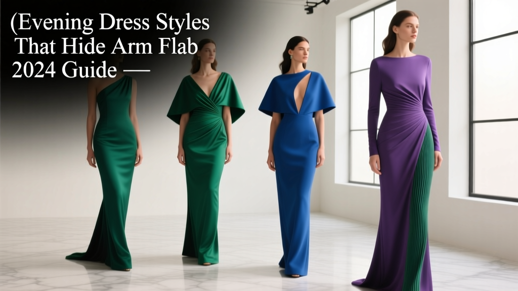 Evening Dress Styles That Hide Arm Flab (2024 Guide)