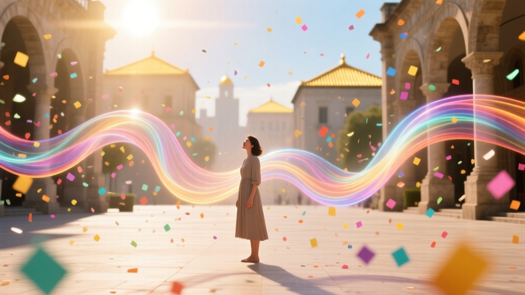 Multicolor Feeling Celebration: Emotional Dream Meaning