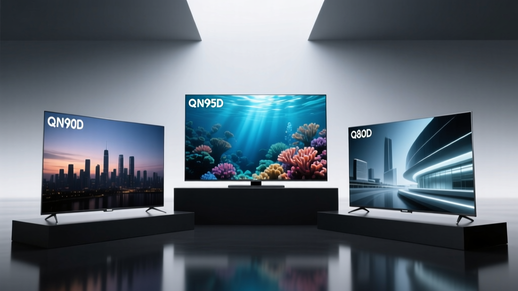 Best 82" Samsung Smart TV: QN90D vs QN95D vs Q80D
